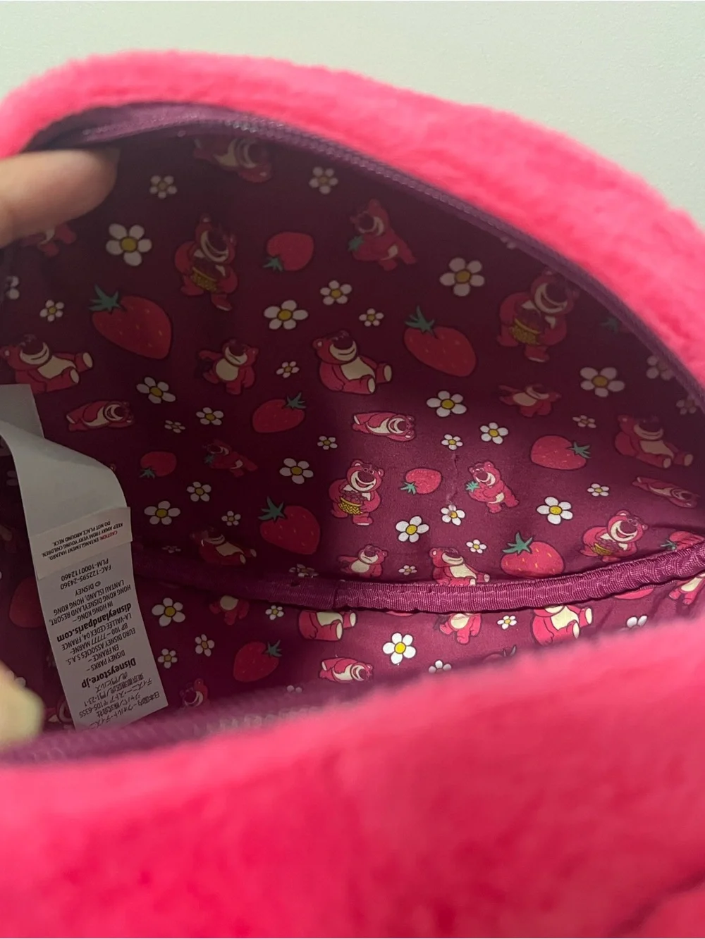 Disney Store Toy Story 3 Lotso Plush Hip Pack Fanny Pack